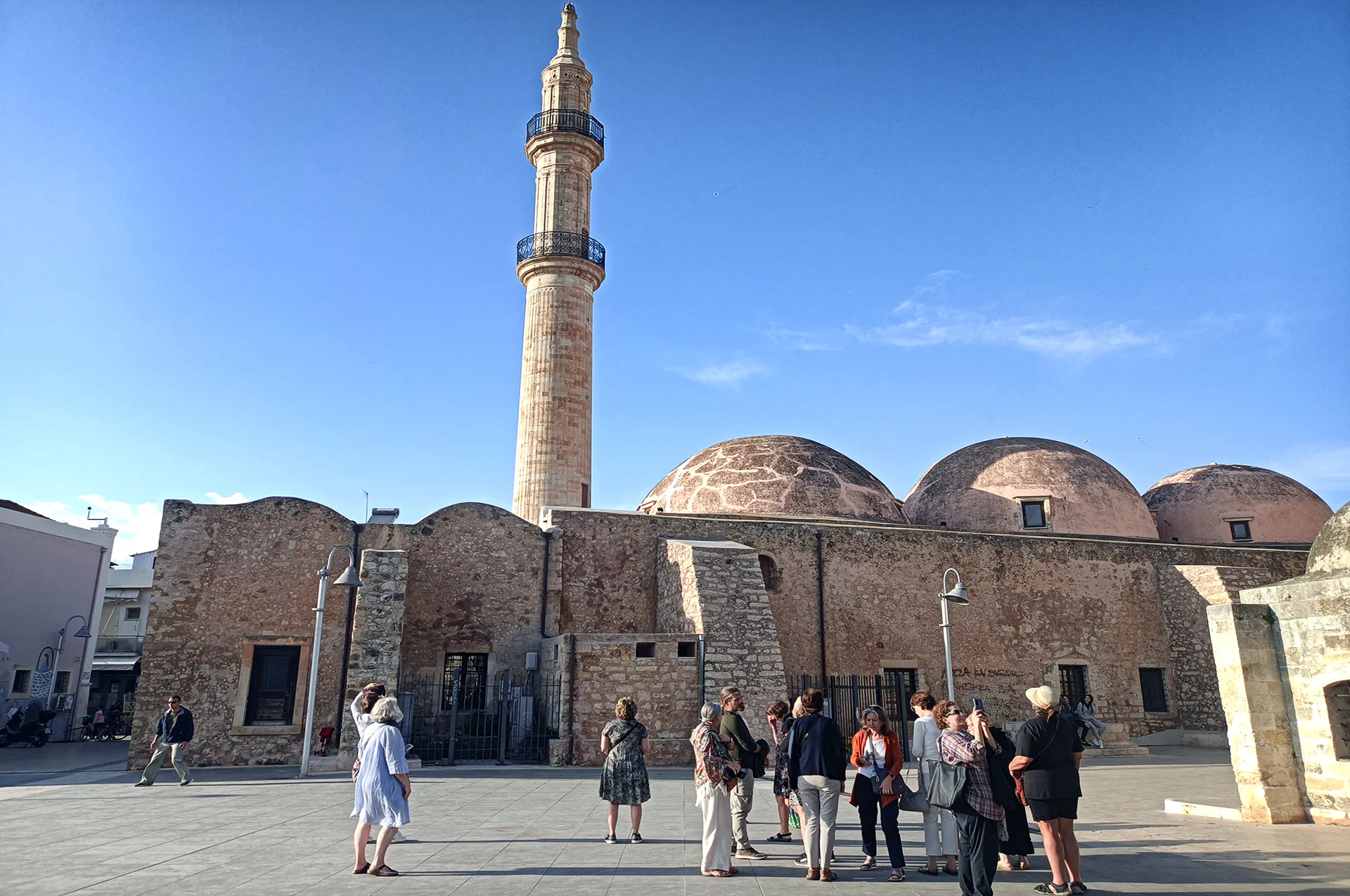 Grand Mosque of Rethymno in Crete.
